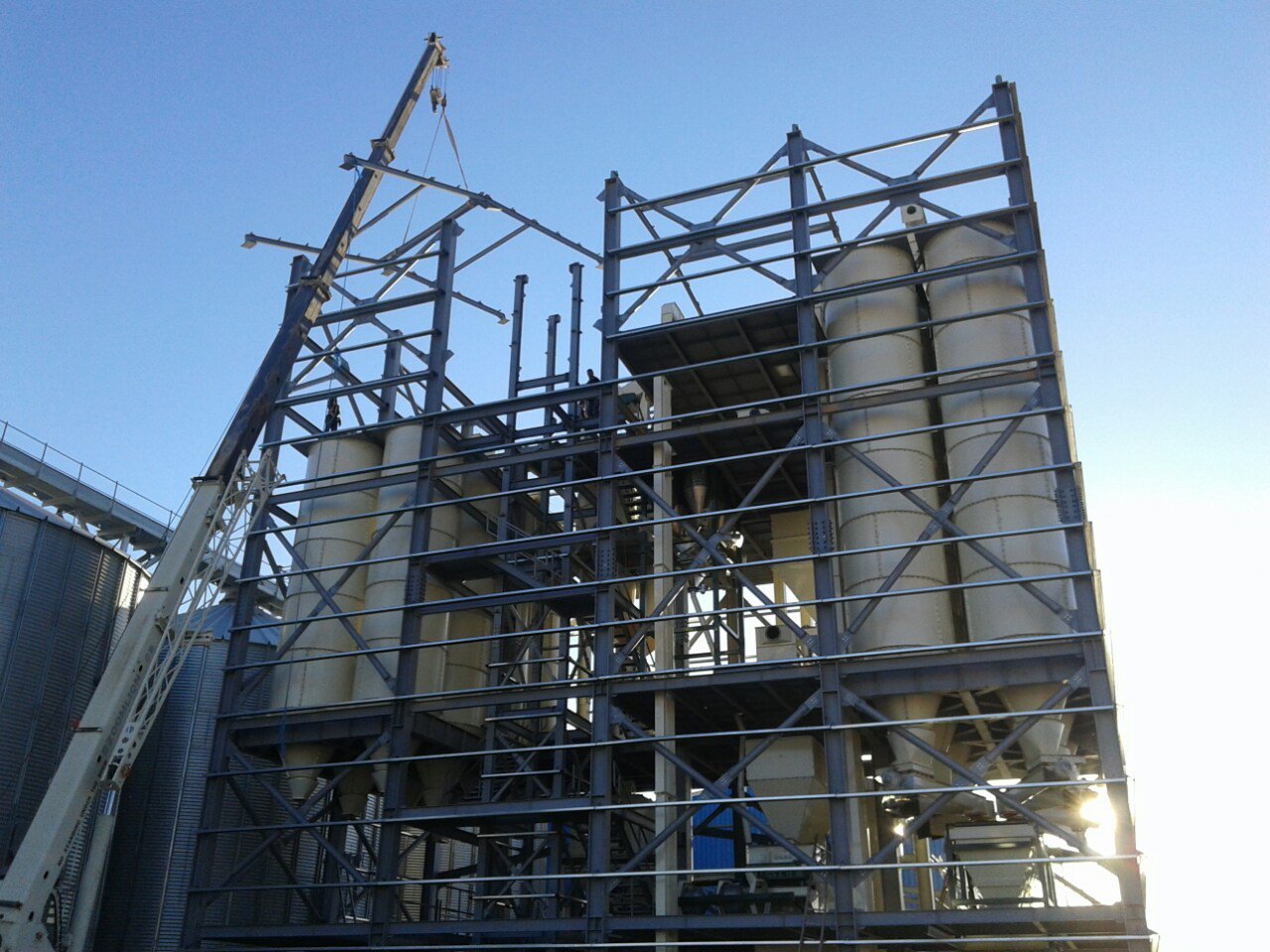 Feed Mill 10 Tons per hour+ Storage Silos 4200 Tons