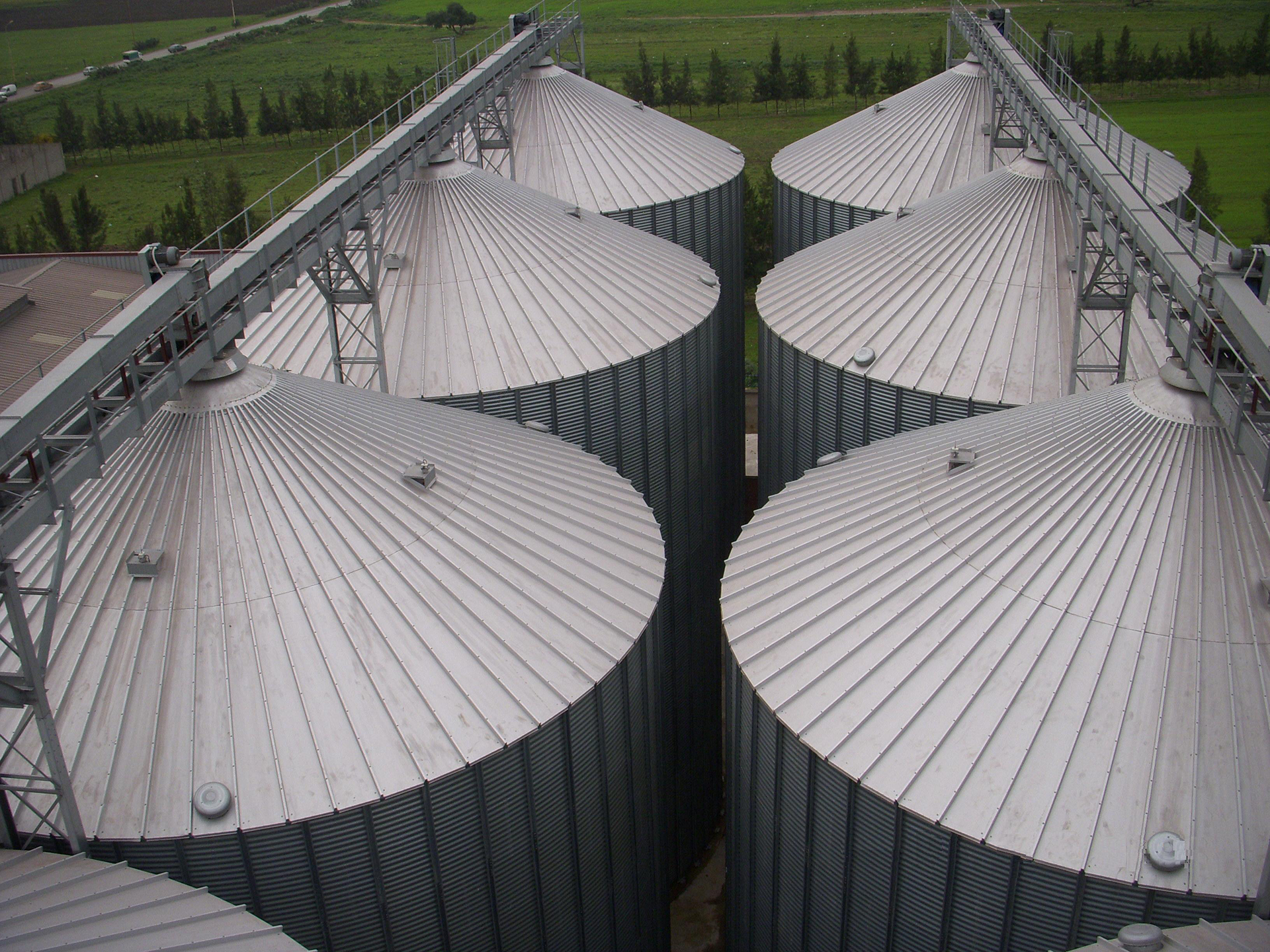 Grain Storage Silos