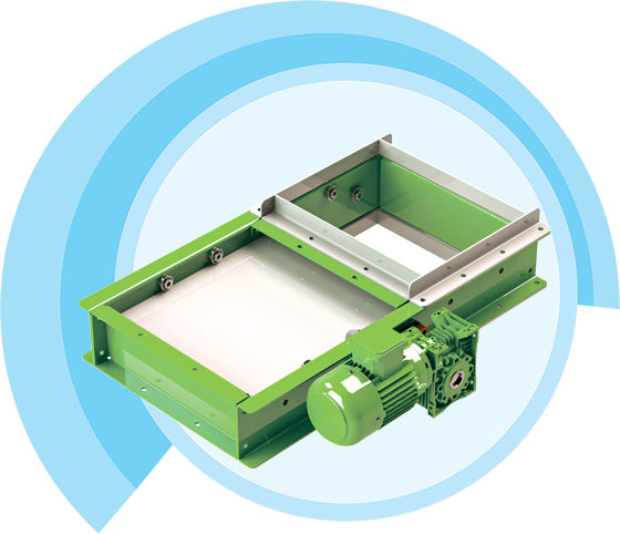 Motorized – Pneumatic Gate